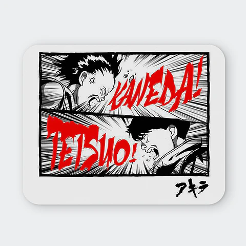 Mousepad 20x24 cm - Diseño Akira Rivalry Clash