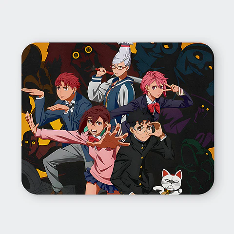 Mousepad 20x24 cm - Diseño Dandadan Occult Battle Squad