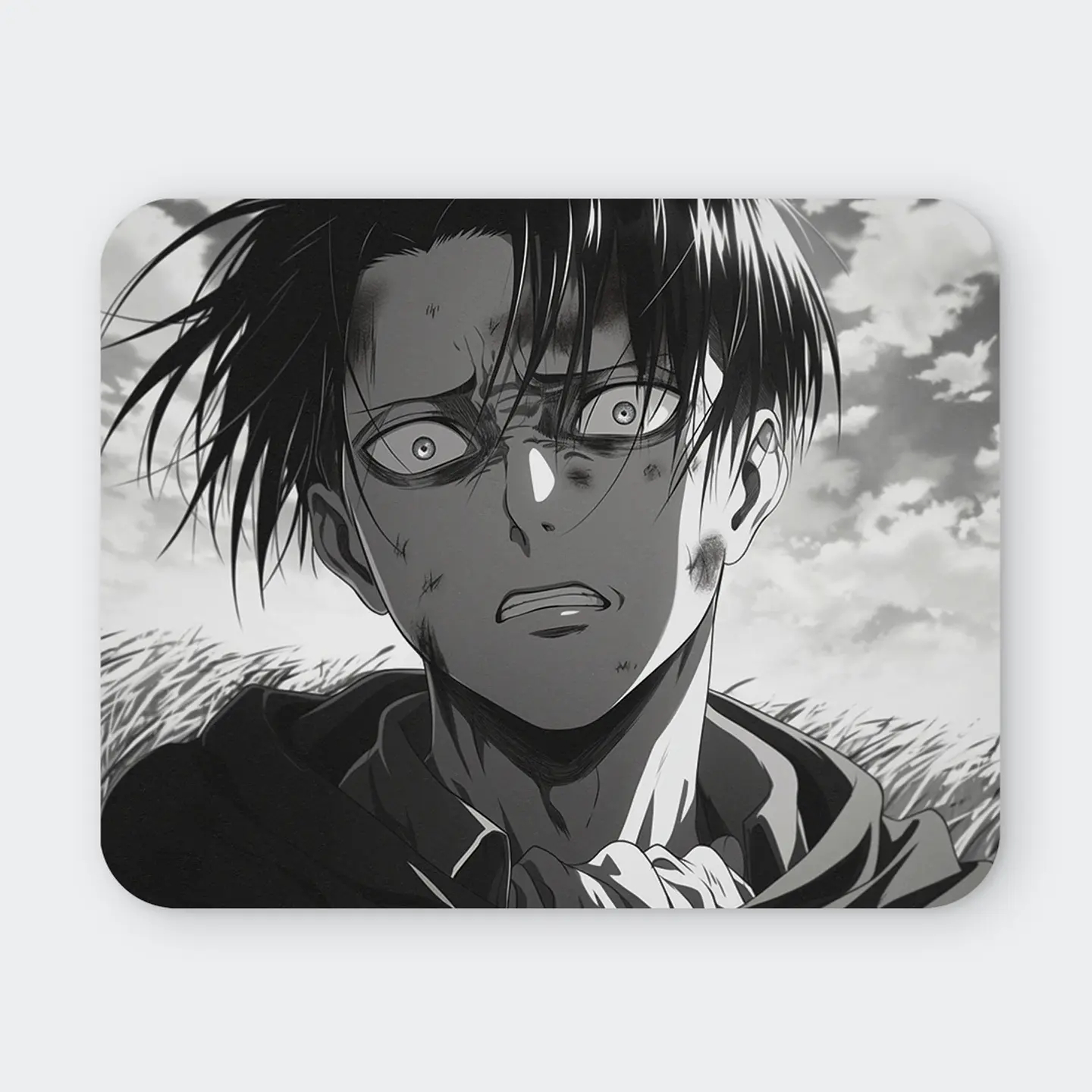 Mousepad 20x24 cm - Diseño Levi Ackerman 