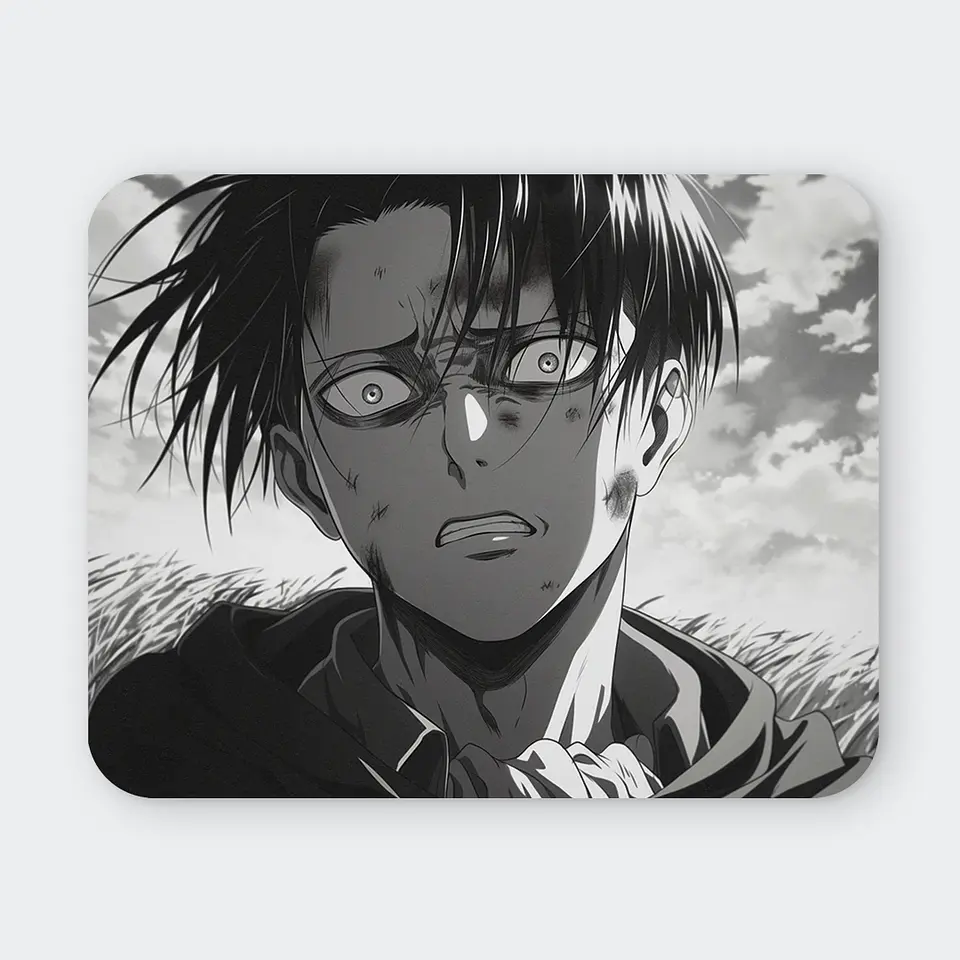 Mousepad 20x24 cm - Diseño Levi Ackerman 