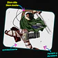 Mousepad 20x24 cm - Diseño Levi Ackerman 