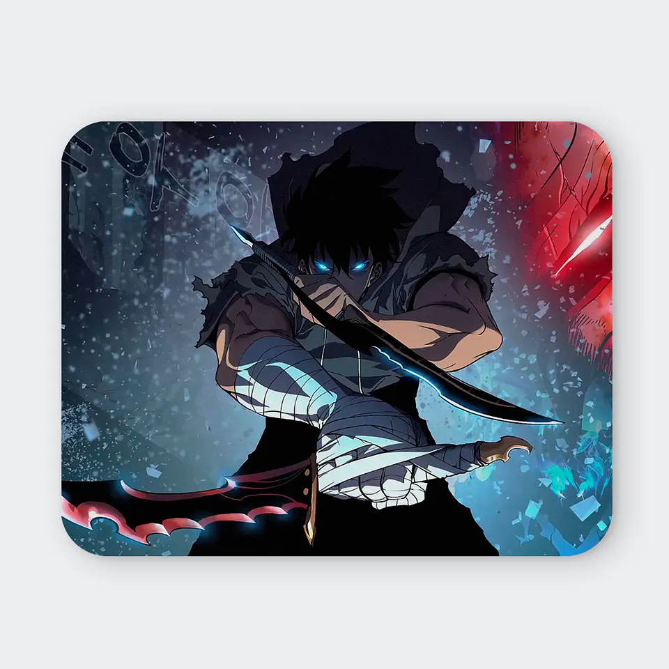 Mousepad 20x24 cm - Diseño Sung Jin-woo Shadow Monarch Arise 1