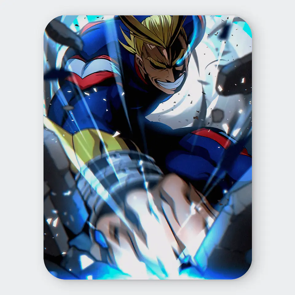 Mousepad 20x24 cm - Diseño All Might United Justice 1