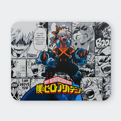 Mousepad 20x24 cm - Diseño Bakugo Explosive Panel 
