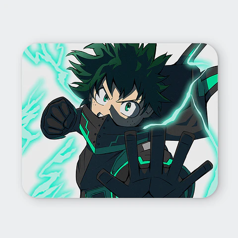 Mousepad 20x24 cm - Diseño Izuku Midoriya Deku Full Cowl