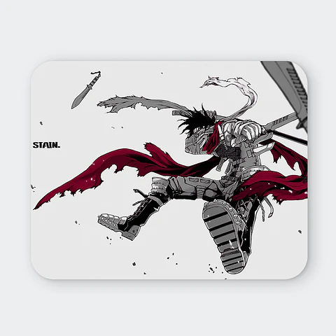 Mousepad 20x24 cm - Diseño Stain Hero Killer Crimson Path