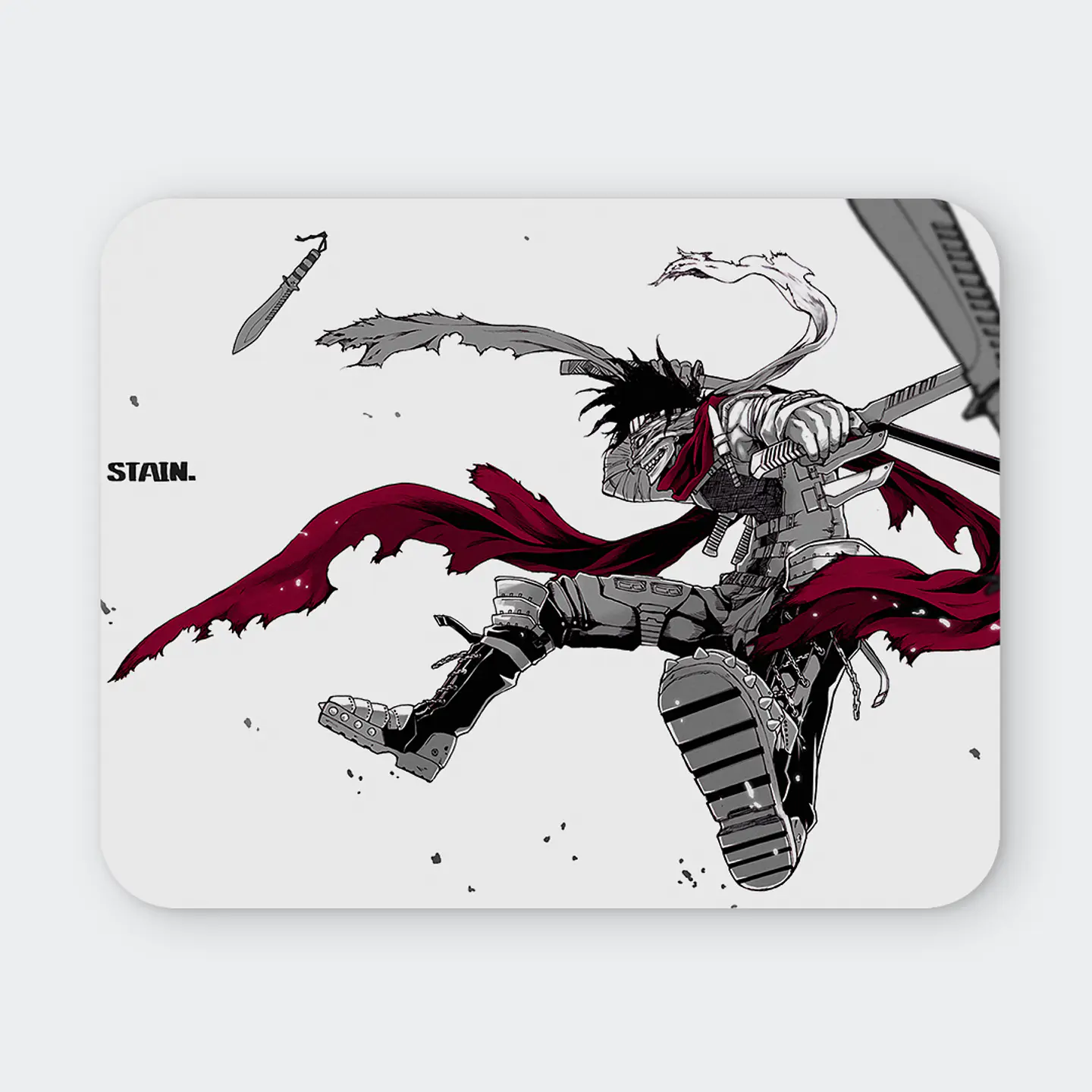 Mousepad 20x24 cm - Diseño Stain Hero Killer Crimson Path 1