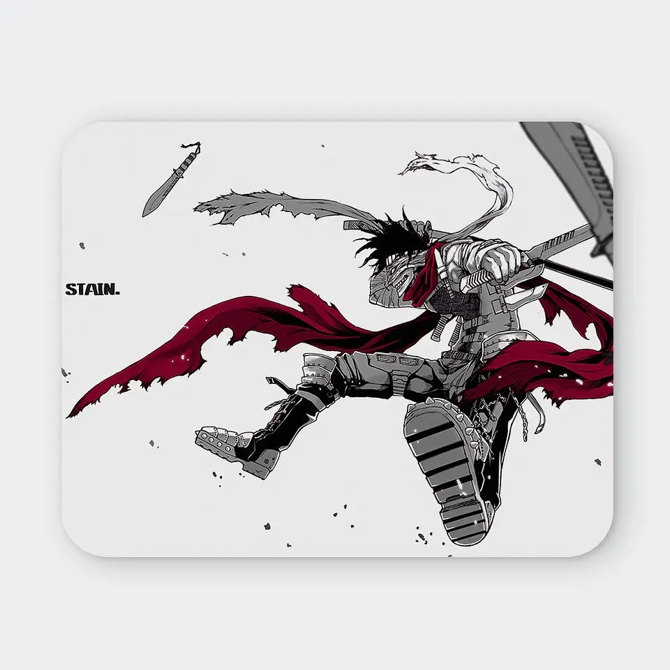 Mousepad 20x24 cm - Diseño Stain Hero Killer Crimson Path 1
