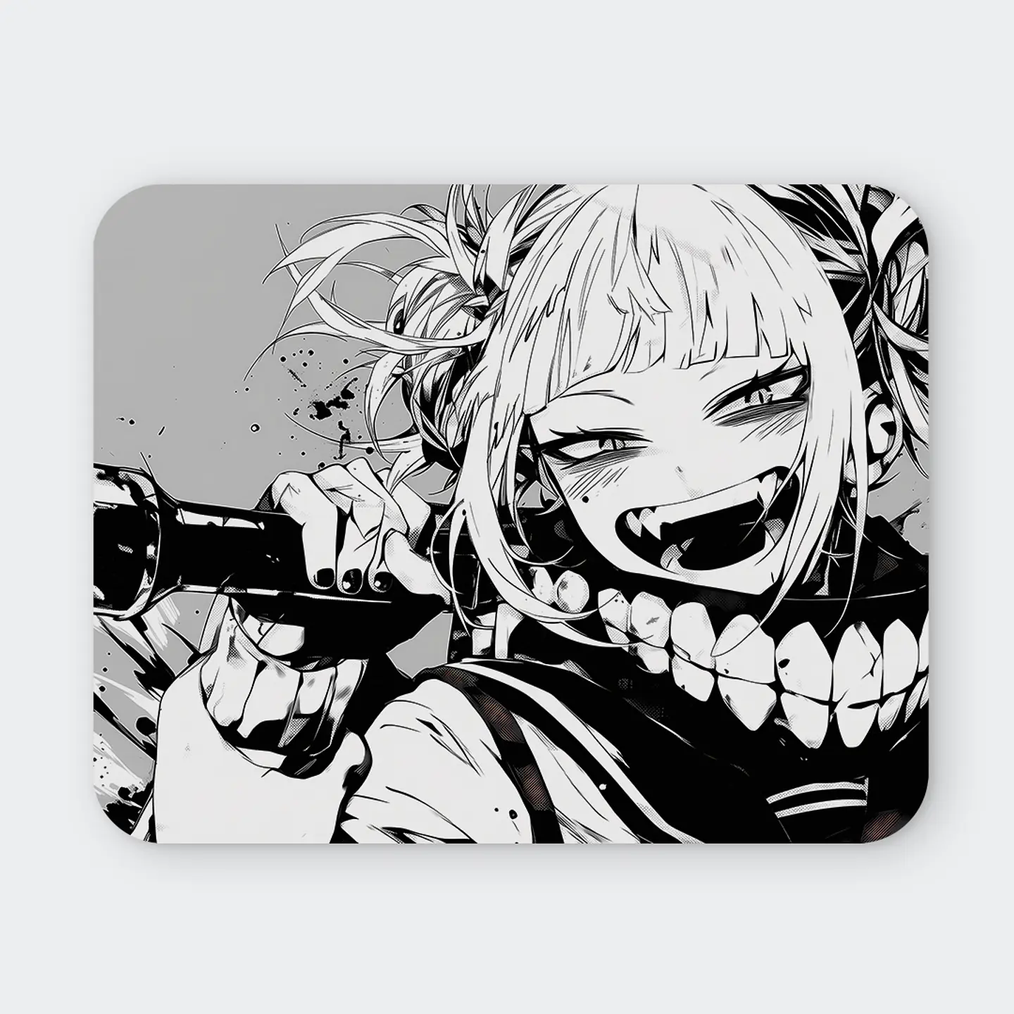Mousepad 20x24 cm - Diseño Himiko Toga Bloodlust Smile 1