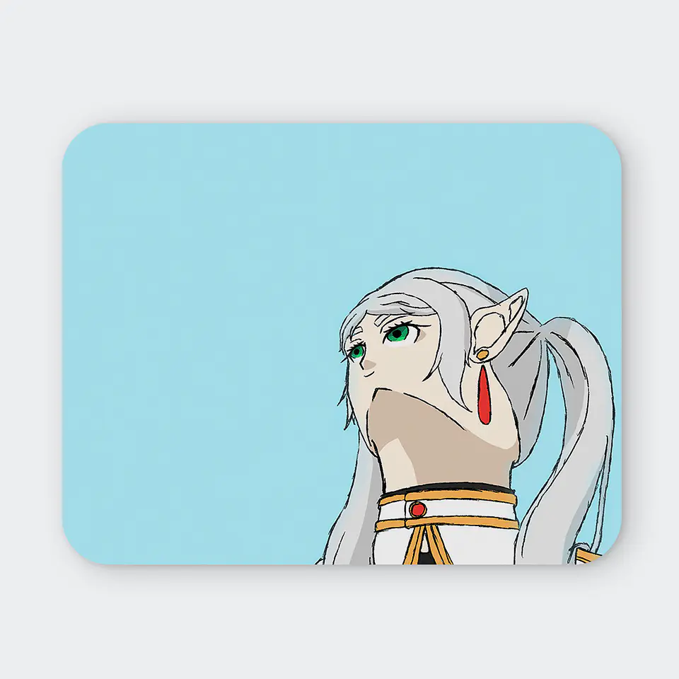 Mousepad 20x24 cm - Diseño Frieren Upward Angle 1