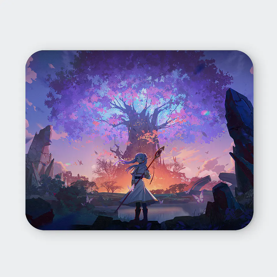 Mousepad 20x24 cm - Diseño Frieren: Starlight Sakura Journey 1