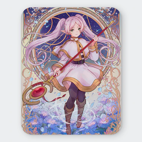 Mousepad 20x24 cm - Diseño Frieren: Celestial Staff Waltz
