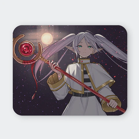 Mousepad 20x24 cm - Diseño Frieren Moonlight Sorceress