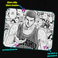Mousepad 20x24 cm - Diseño Hanamichi Sakuragi Manga Panel - Miniatura 2