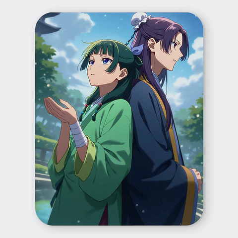 Mousepad 20x24 cm - Diseño Maomao & Jinshi