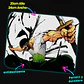 Mousepad 20x24 cm - Diseño Zoro Santoryu Ink Strike - Miniatura 2