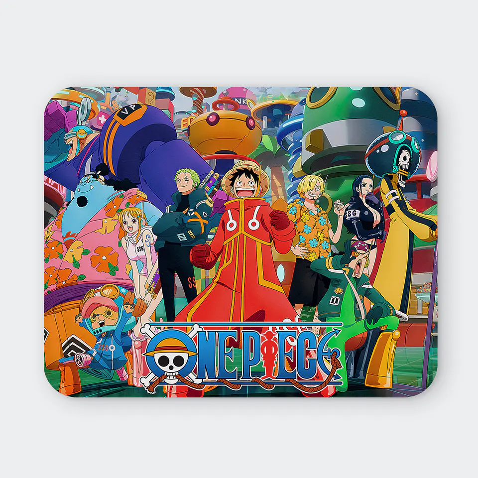 Mousepad 20x24 cm - Diseño One Piece Egghead Crew Adventure 1