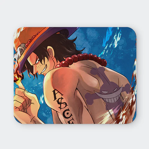 Mousepad 20x24 cm - Diseño Ace Fiery Will