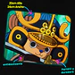 Mousepad 20x24 cm - Diseño Chopper Shogun Warrior - Miniatura 2