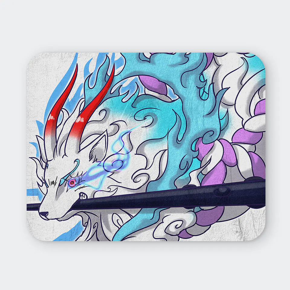 Mousepad 20x24 cm - Diseño Yamato Guardian Spirit 1