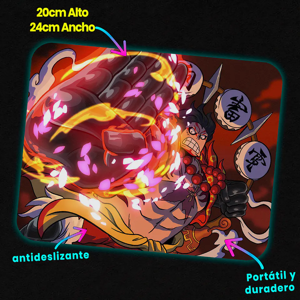 Mousepad 20x24 cm - Diseño 