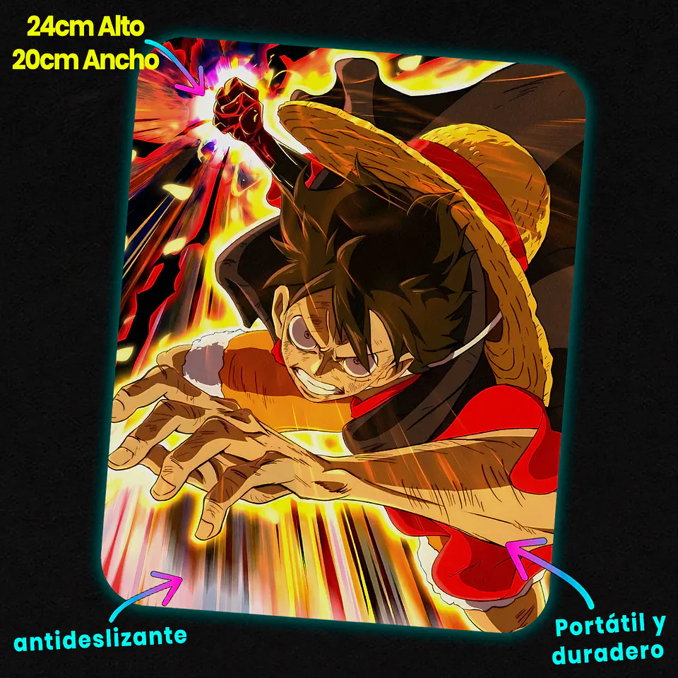 Mousepad 20x24 cm - Diseño 