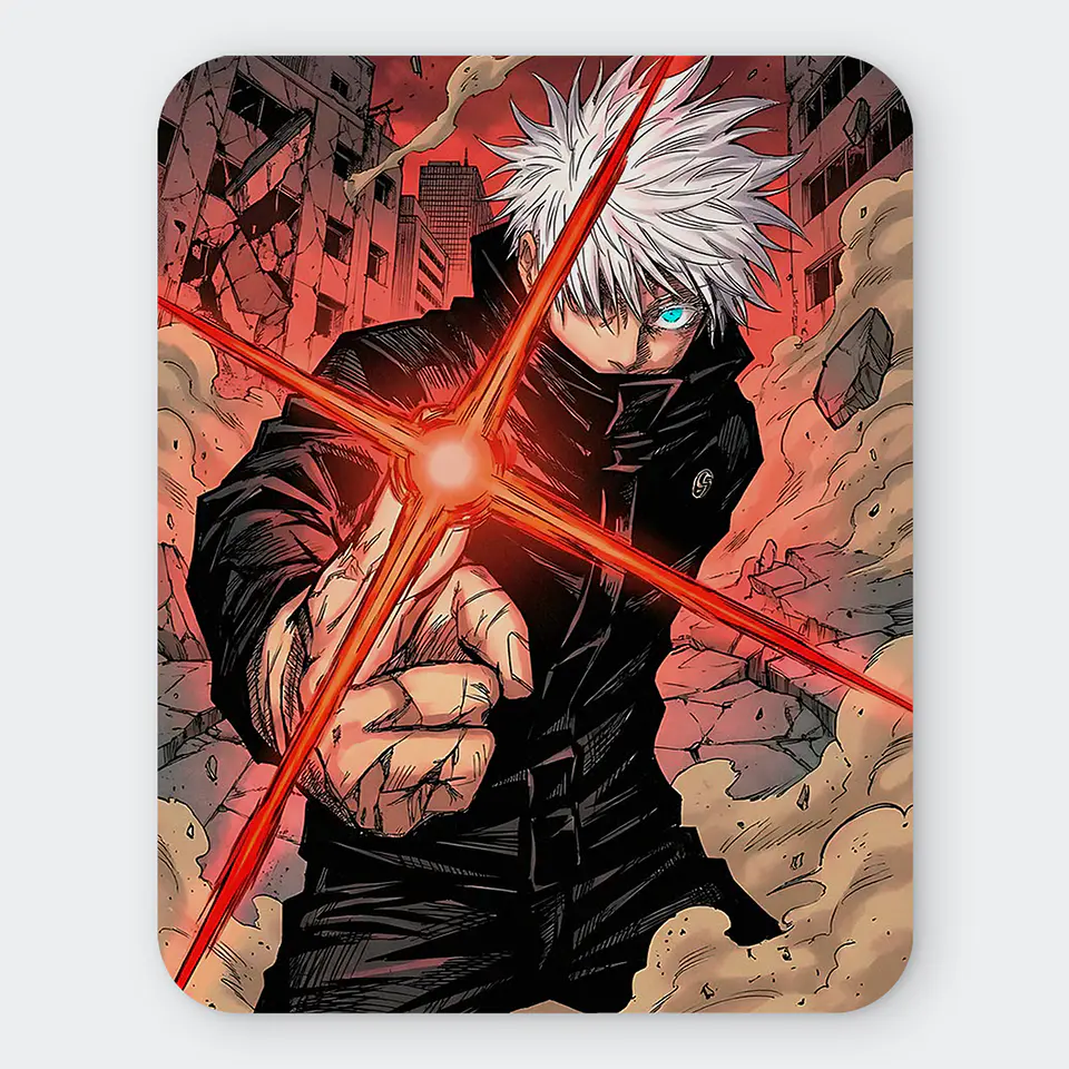 Mousepad 20x24 cm - Diseño Gojo Satoru Unlimited Hollow 1