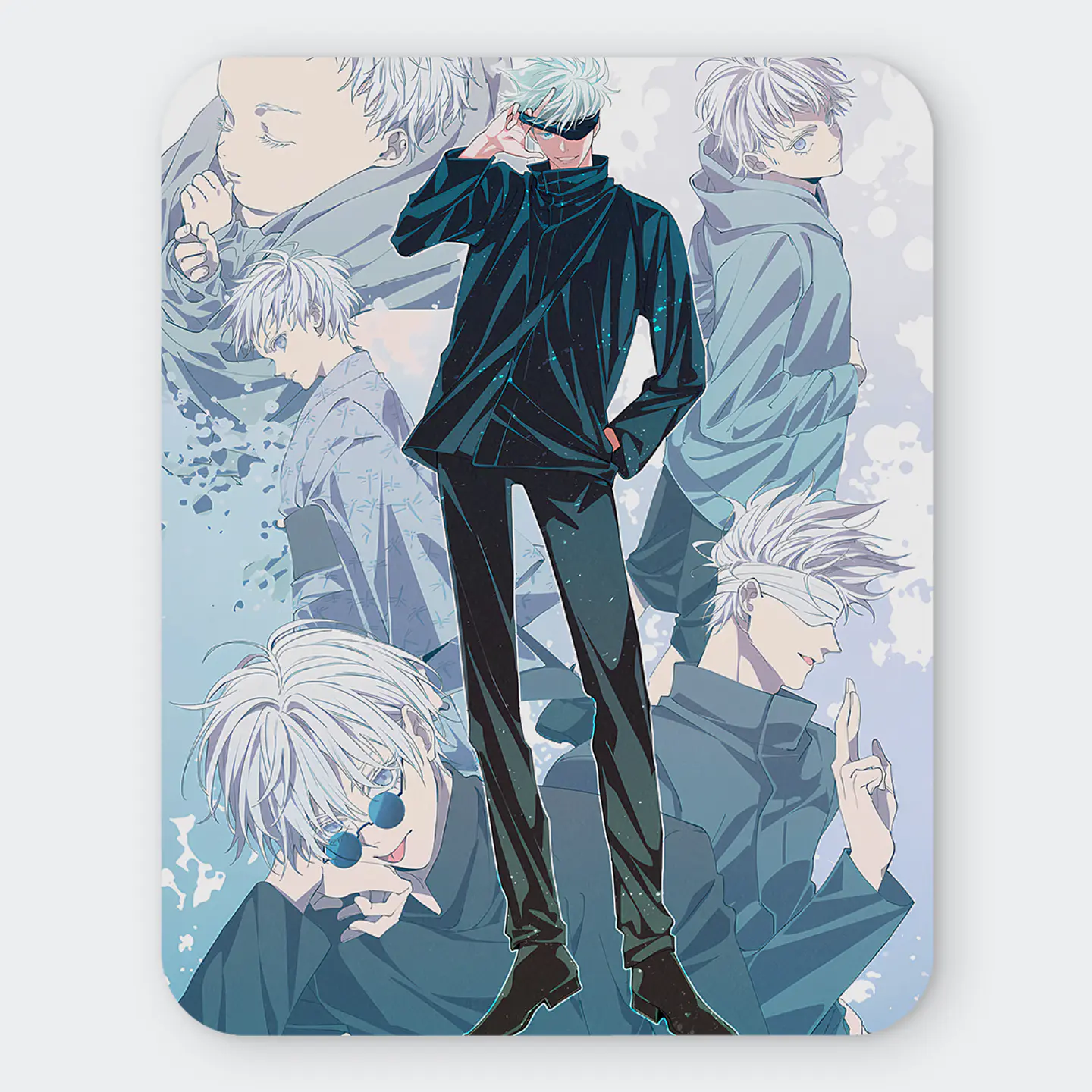 Mousepad 20x24 cm - Diseño Satoru Gojo Timeless Sorcerer 1