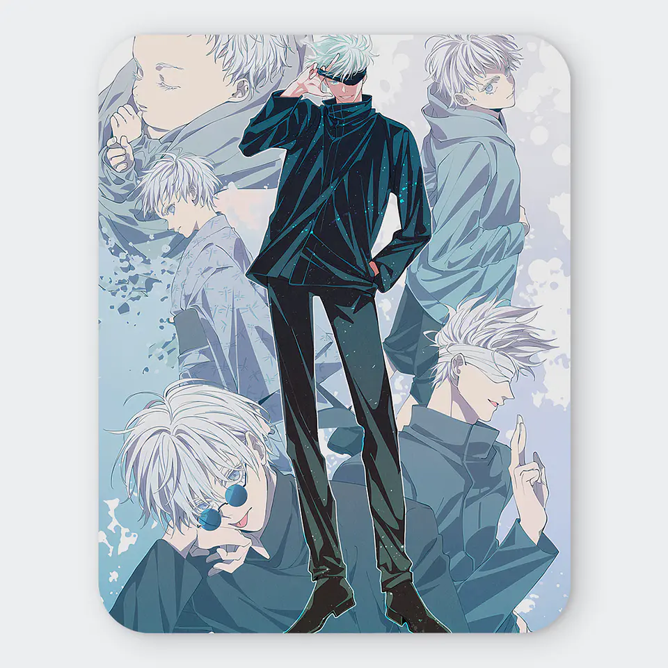 Mousepad 20x24 cm - Diseño Satoru Gojo Timeless Sorcerer 1