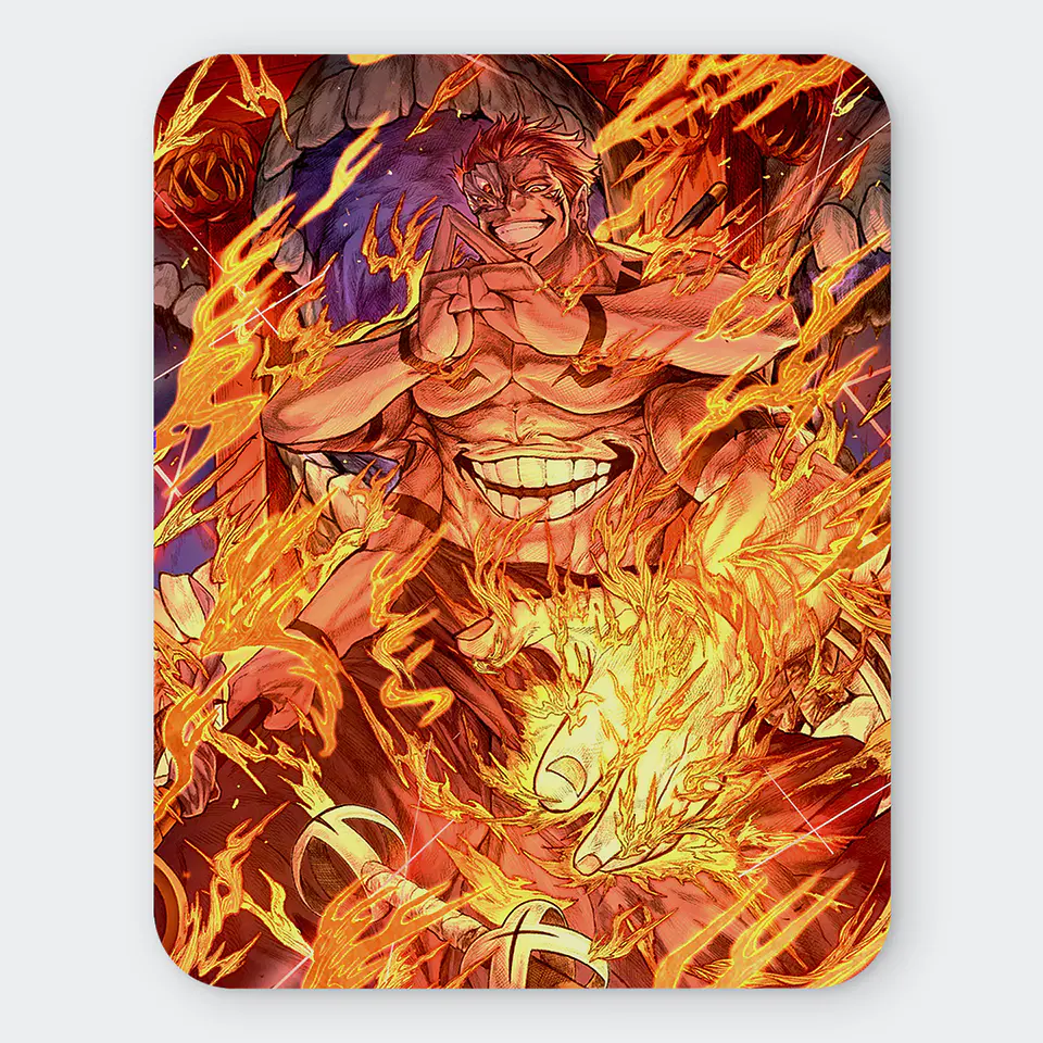 Mousepad 20x24 cm - Diseño Ryomen Sukuna Malevolent Shrine Overlord 1
