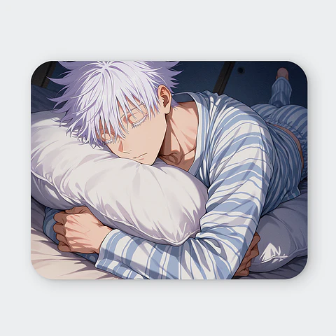 Mousepad 20x24 cm - Diseño Satoru Gojo Midnight Dreamer