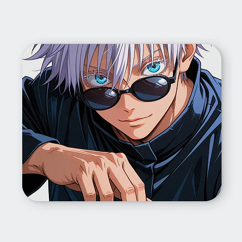 Mousepad 20x24 cm - Diseño Satoru Gojo Infinite Canvas Art