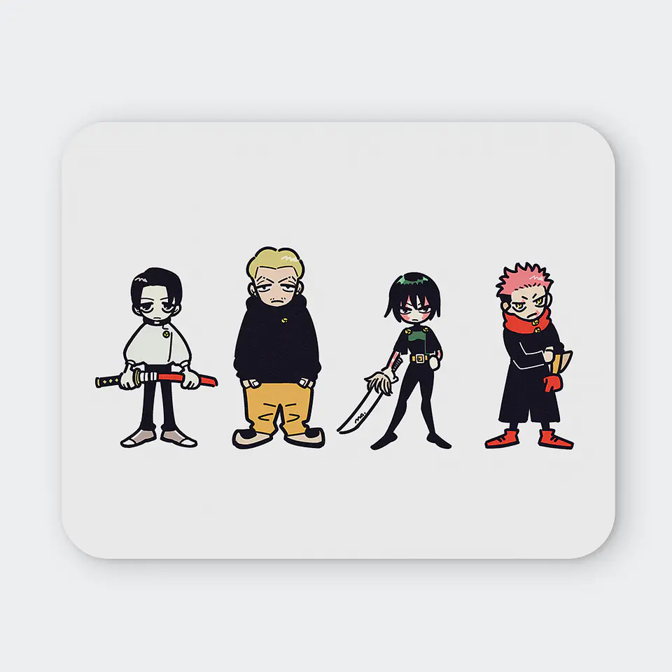 Mousepad 20x24 cm - Diseño Jujutsu Kaisen 