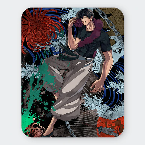 Mousepad 20x24 cm - Diseño Jujutsu Kaisen "Toji: Zenin Legacy"