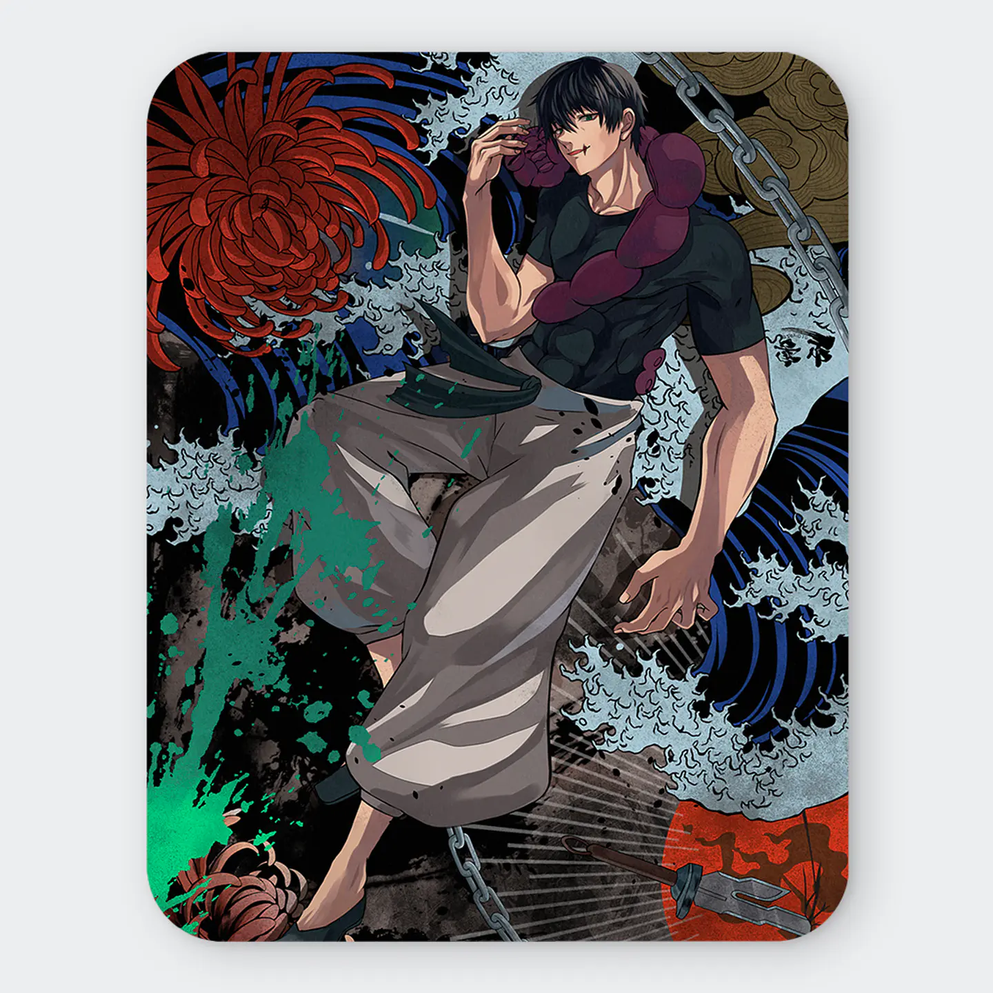 Mousepad 20x24 cm - Diseño Jujutsu Kaisen 