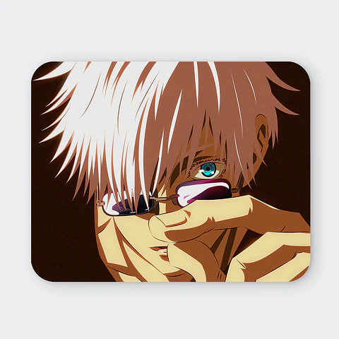 Mousepad 20x24 cm - Diseño Satoru Gojo "Six Eyes Insight"