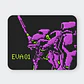 Mousepad 20x24 cm - Diseño Evangelion EVA-01 Pixel Retro Edition - Miniatura 1