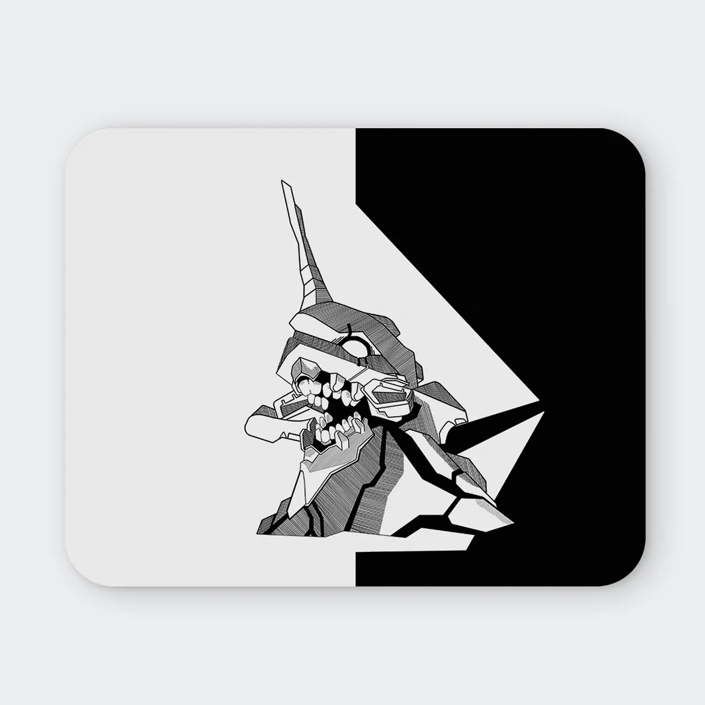 Mousepad 20x24 cm - Diseño Evangelion EVA-01 Berserk Dual Tone 1