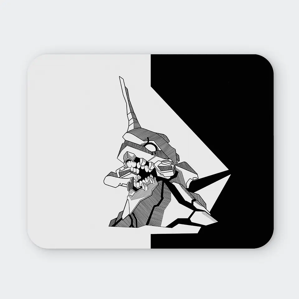 Mousepad 20x24 cm - Diseño Evangelion EVA-01 Berserk Dual Tone 1