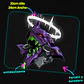 Mousepad 20x24 cm - Diseño Evangelion Unit-01 Awakening Halo - Miniatura 2