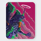 Mousepad 20x24 cm - Diseño Evangelion Unit-01 Third Impact Magenta - Miniatura 1