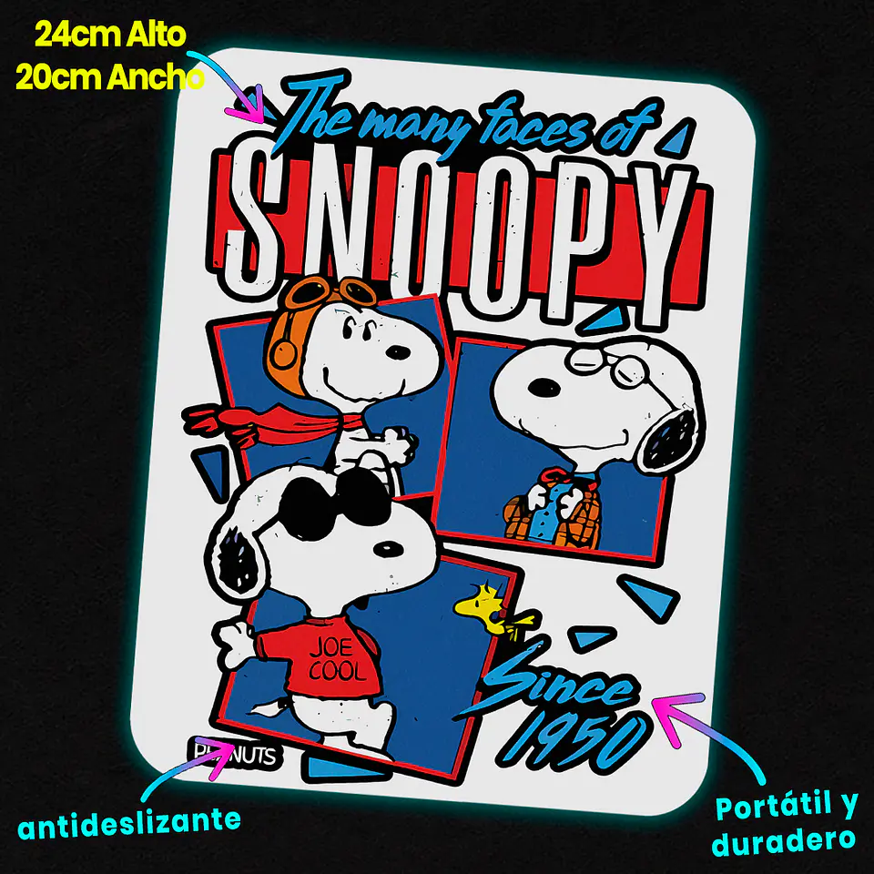 Mousepad 20x24 cm - Diseño 