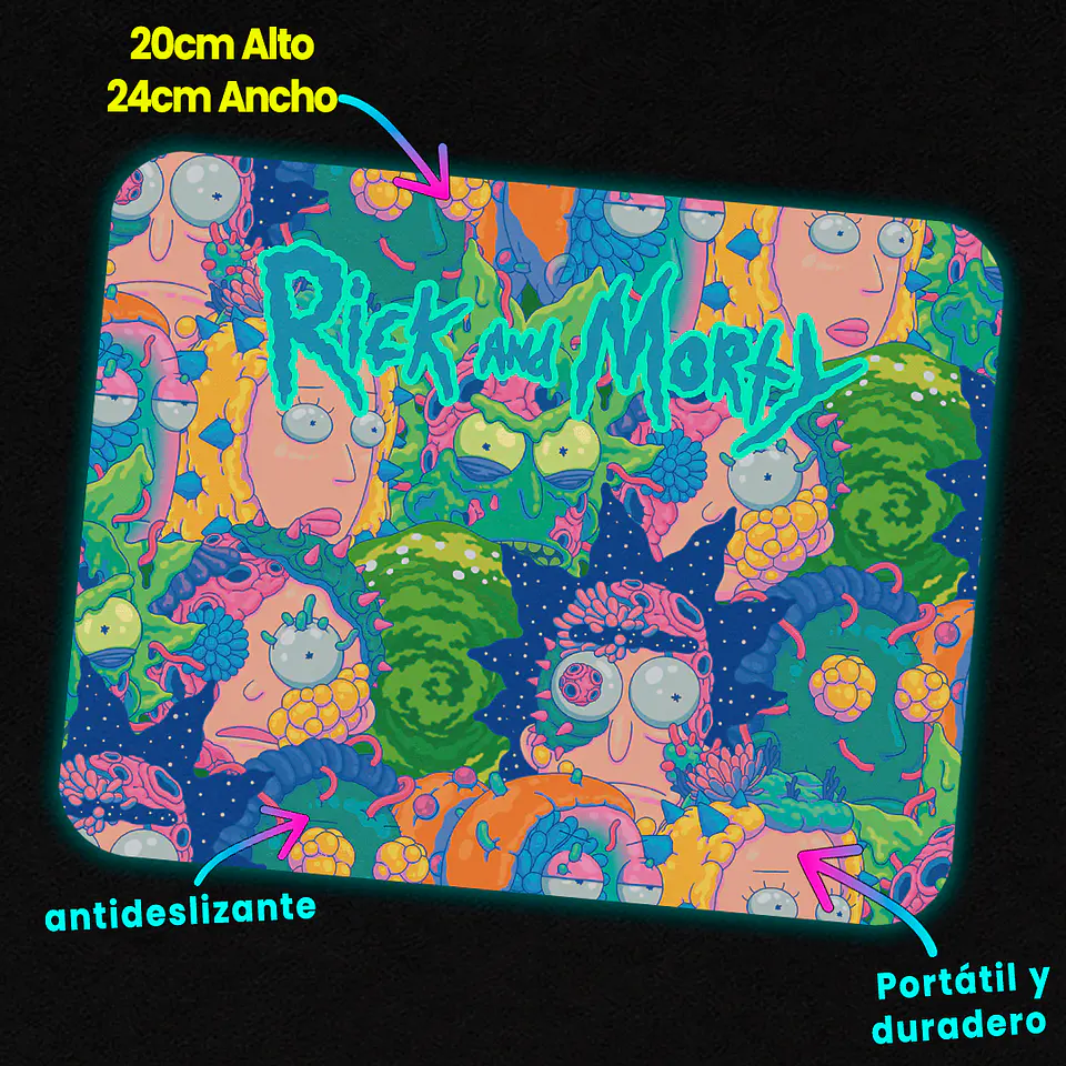 Mousepad 20x24 cm - Diseño 