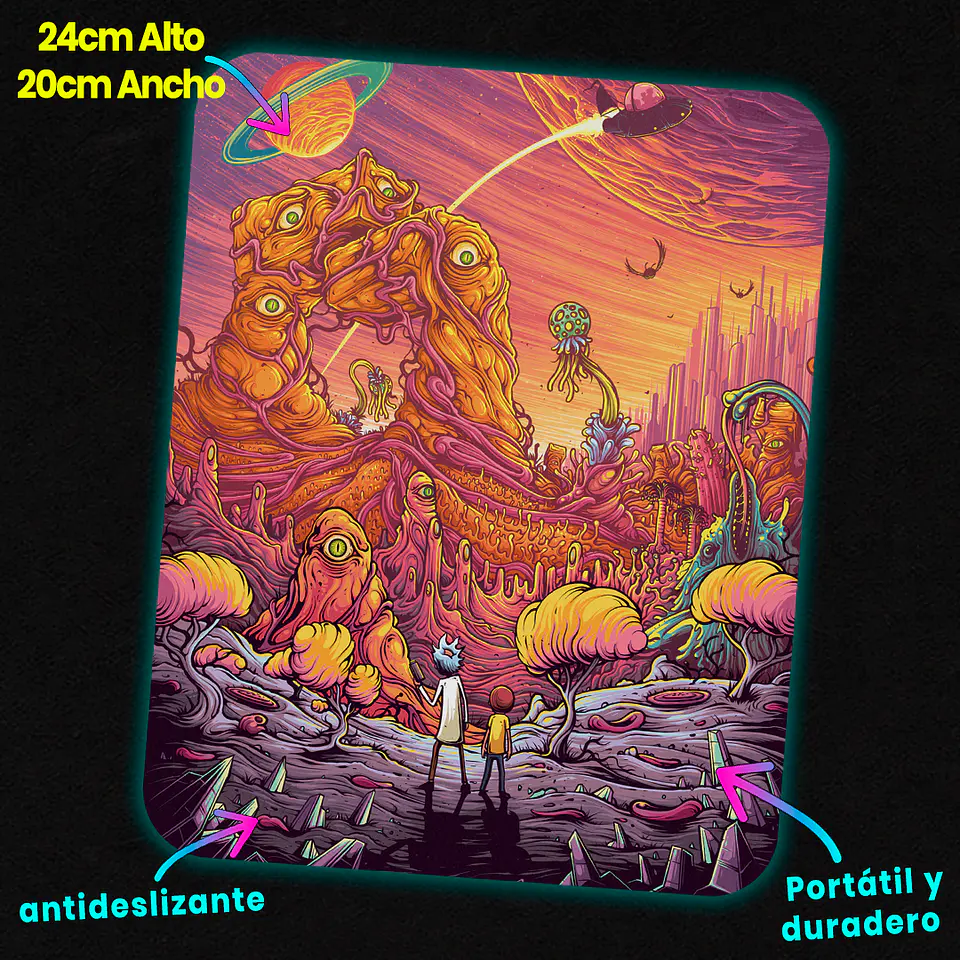 Mousepad 20x24 cm - Diseño 