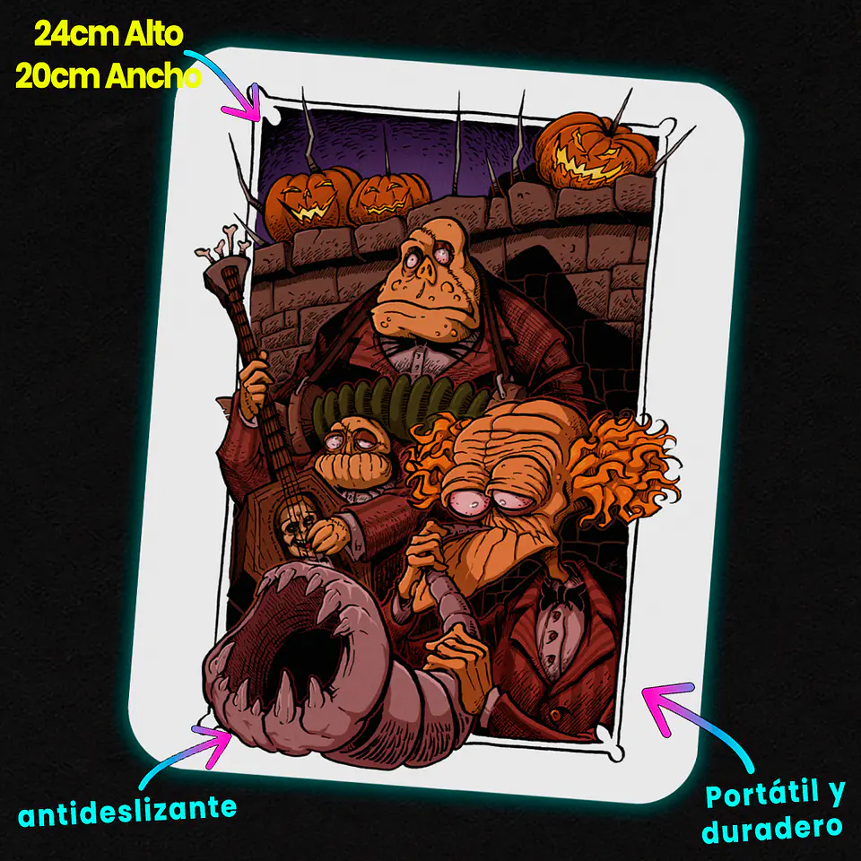 Mousepad 20x24 cm - Diseño 