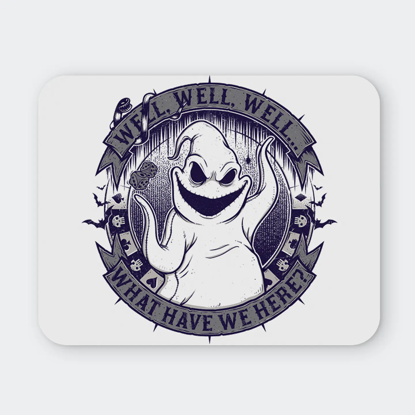 Mousepad 20x24 cm - Diseño Oogie Boogie 
