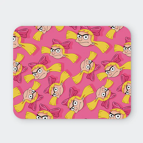 Mousepad 20x24 cm - Diseño Helga Pataki Pink Pattern
