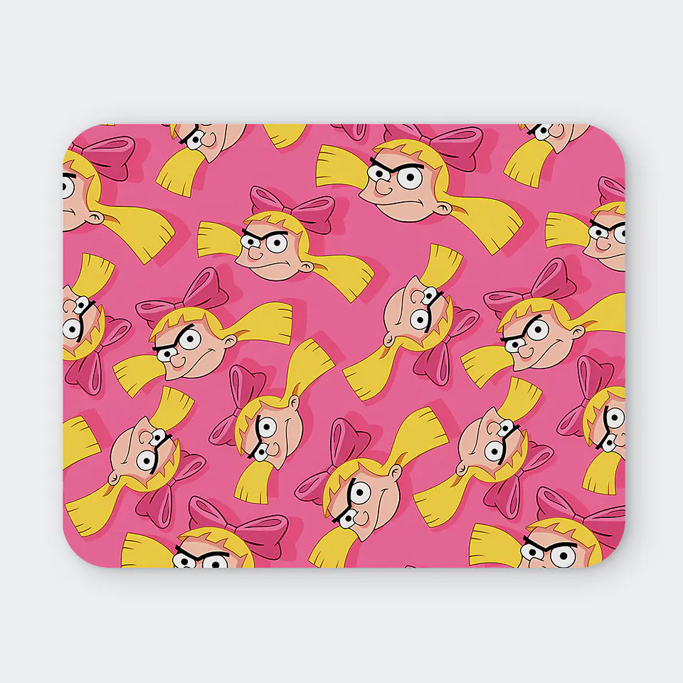 Mousepad 20x24 cm - Diseño Helga Pataki Pink Pattern 2