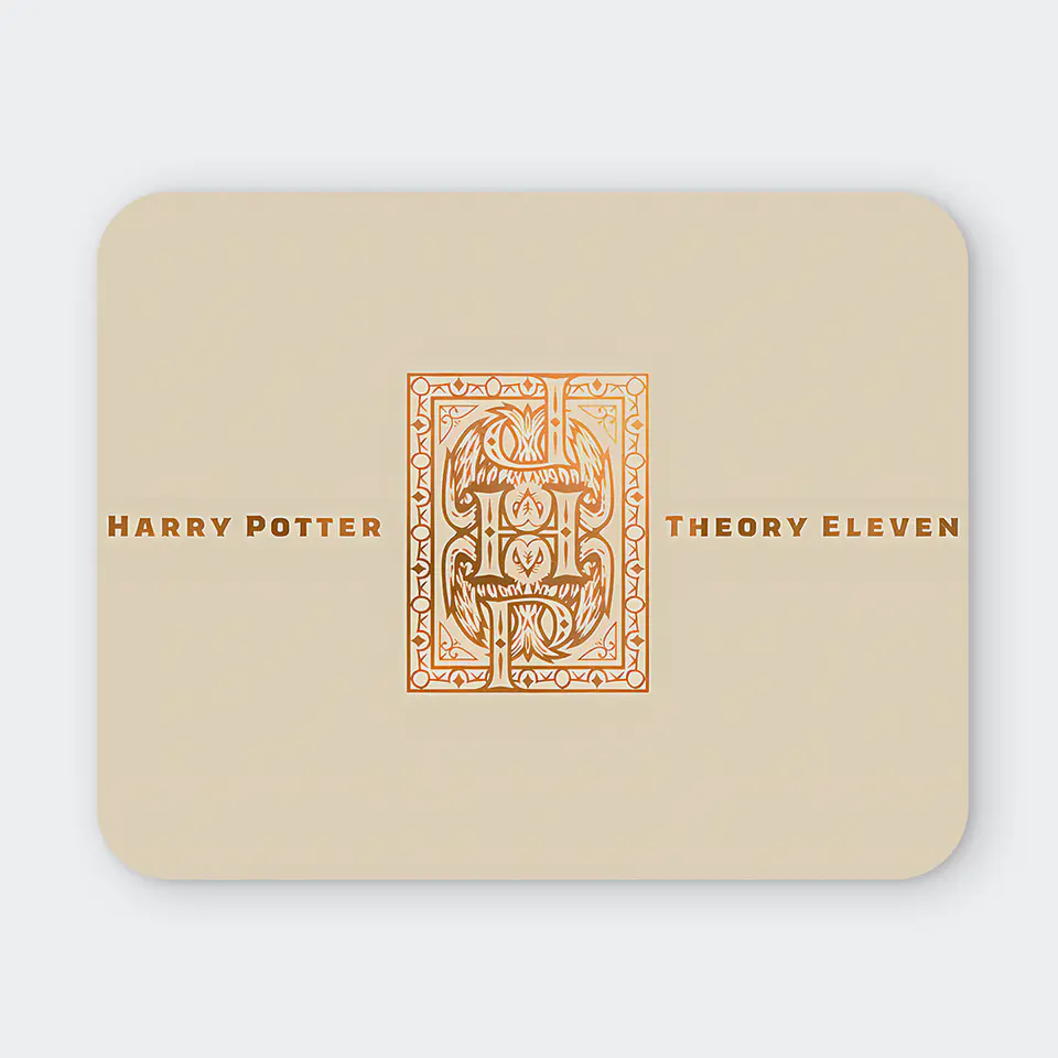 Mousepad 20x24 cm - Diseño Wizarding Gold Emblem Edition 1