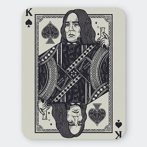 Mousepad 20x24 cm - Diseño The Half-Blood Prince King Card